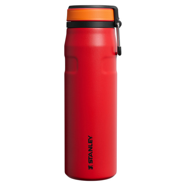 THE ICEFLOW TWIST FLIP BOTTLE - Trinkflasche-CHILI BLACK