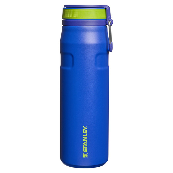 THE ICEFLOW TWIST FLIP BOTTLE - Trinkflasche-COBALT CHARTREUSE