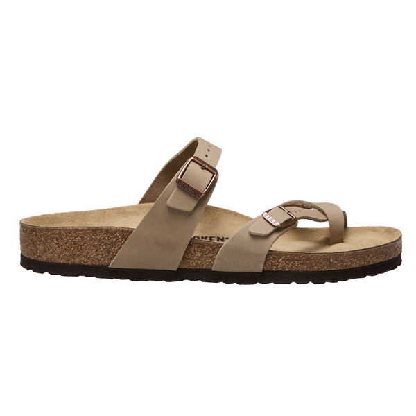 Birkenstock MAYARI NATURAL LEATHER OILED Unisex - Freizeitsandalen Ansicht 1