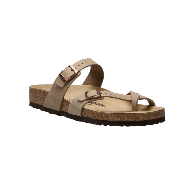 Birkenstock MAYARI NATURAL LEATHER OILED Unisex - Freizeitsandalen Ansicht 2