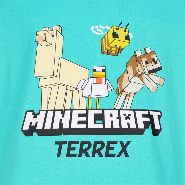Adidas TERREX KIDS MINECRAFT MT T-SHIRT Kinder - T-Shirt Ansicht 3