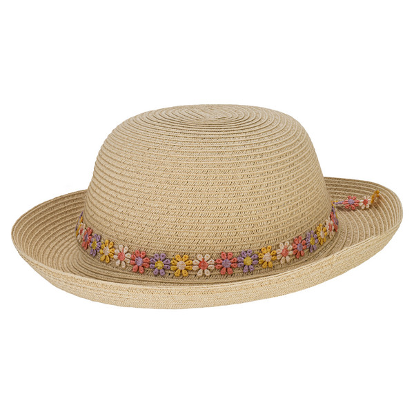 P.A.C. KIDS MIRAELLE ROUND STRAW HAT Kinder - Sonnenhut Ansicht 1