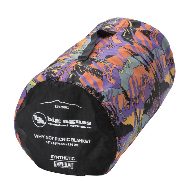 Big Agnes WHY NOT PICNIC BLANKET - ALPENGLOW - Picknickdecke Ansicht 4