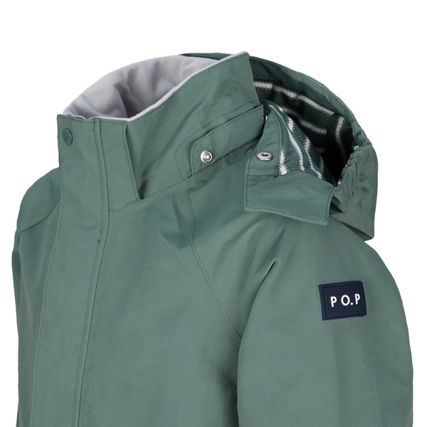 Polarn O. Pyret STORMY JACKET SHELL SOLID Kinder - Regenjacke Ansicht 5