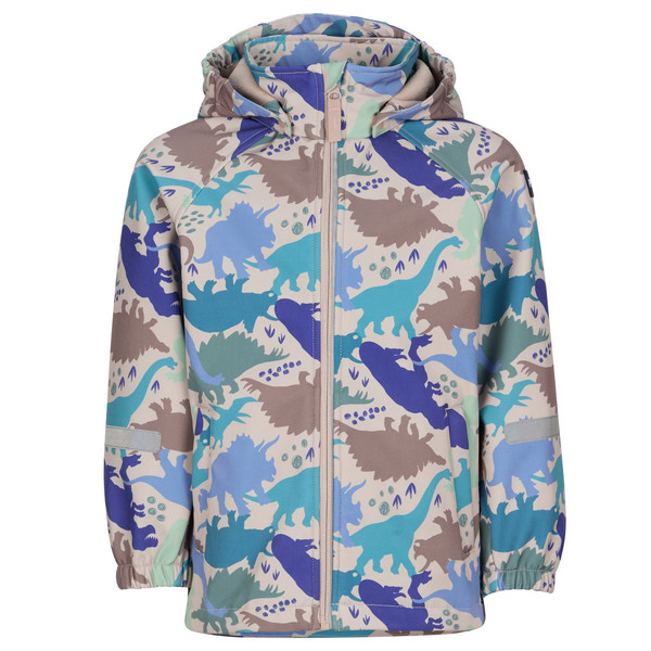 O. Pyret FOGGY JACKET SOFTSHELL AOP Kinder - Softshelljacke