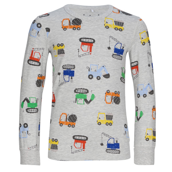 Polarn O. Pyret SLEEP - VEHICLE PYJAMAS SET AOP Kinder Ansicht 3