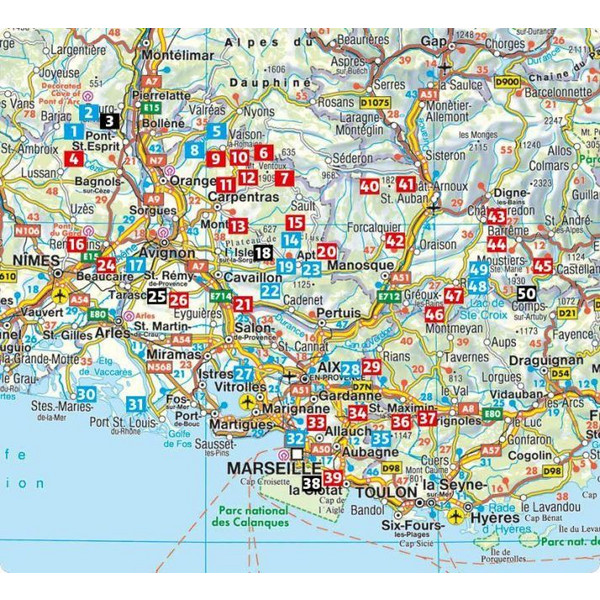 PROVENCE, ROTHER WANDERFÜHRER Ansicht 2