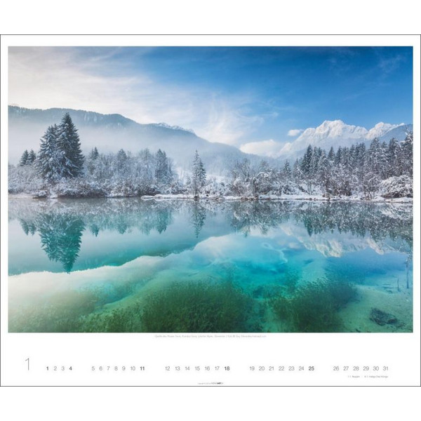 MAGISCHE LANDSCHAFTEN 2026 - Kalender Ansicht 2