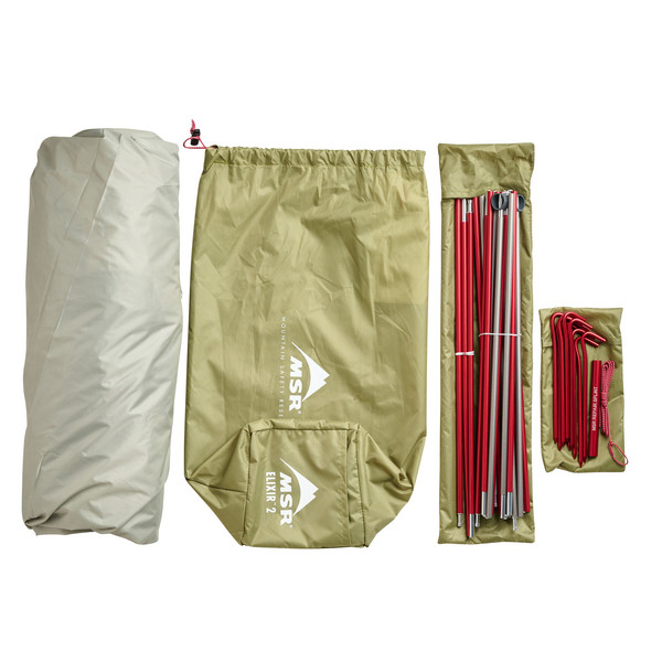 MSR ELIXIR 2 TENT - GREEN S25 - Kuppelzelt Ansicht 22