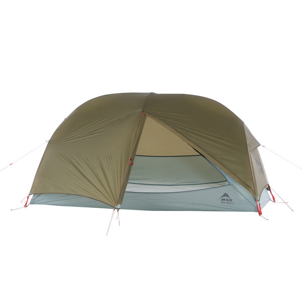 MSR HUBBA HUBBA LT 1P TENT - GREEN - Einpersonenzelt Ansicht 4