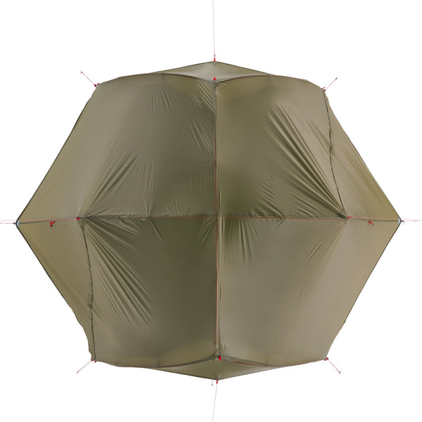 MSR HUBBA HUBBA LT 3P TENT - GREEN - Kuppelzelt Ansicht 6