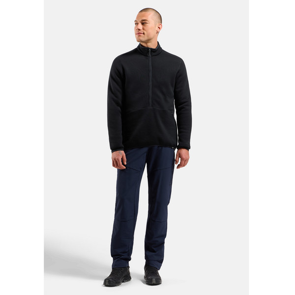 Odlo WOOL MID LAYER 1/2 ZIP Unisex - Wollpullover Ansicht 11