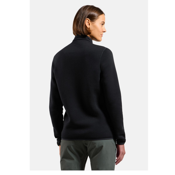Odlo WOOL MID LAYER 1/2 ZIP Unisex - Wollpullover Ansicht 4