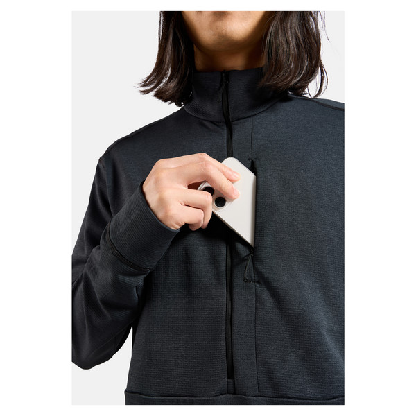 Odlo GRID FLEECE MID LAYER 1/2 ZIP Herren - Fleecejacke Ansicht 5