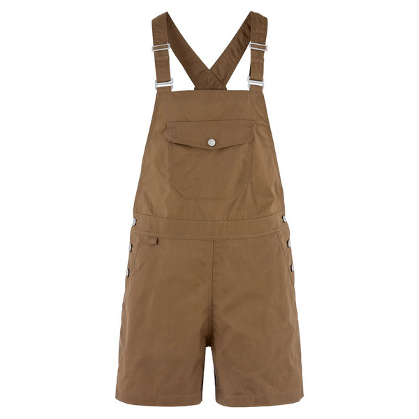 Fjällräven VARDAG DUNGAREE SHORTS W Damen - Shorts Ansicht 1