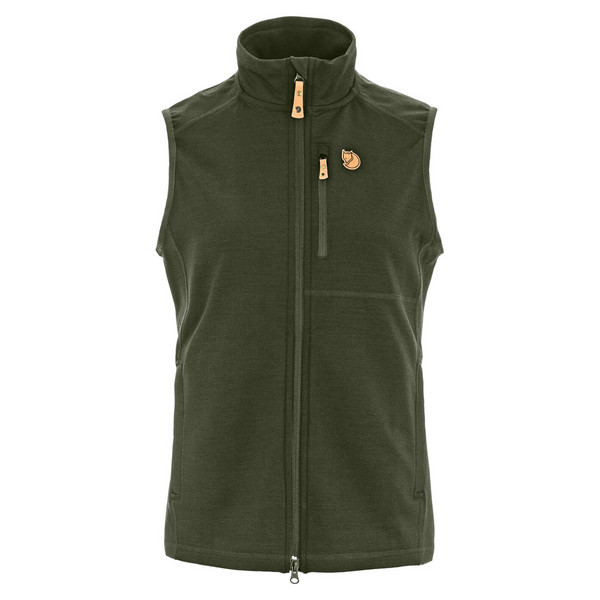 KEB FLEECE VEST W Damen - Fleeceweste-DEEP FOREST