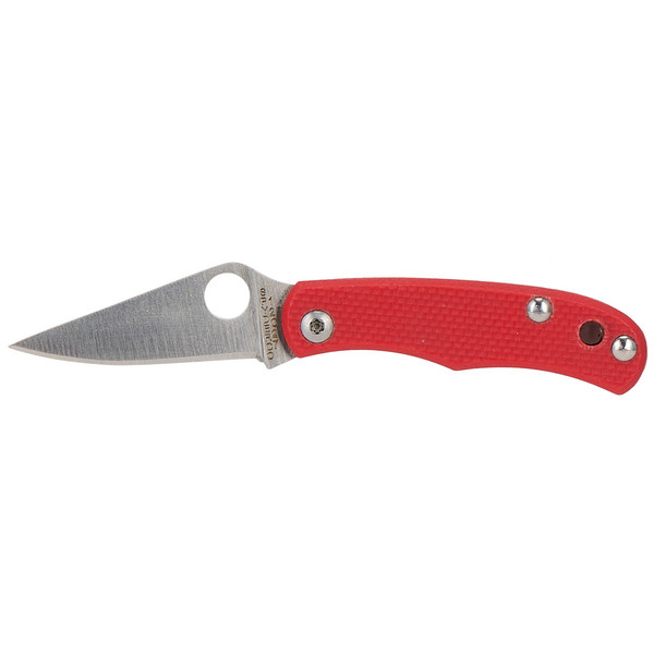 BUG G10 RED PLAINEDGE - Klappmesser
