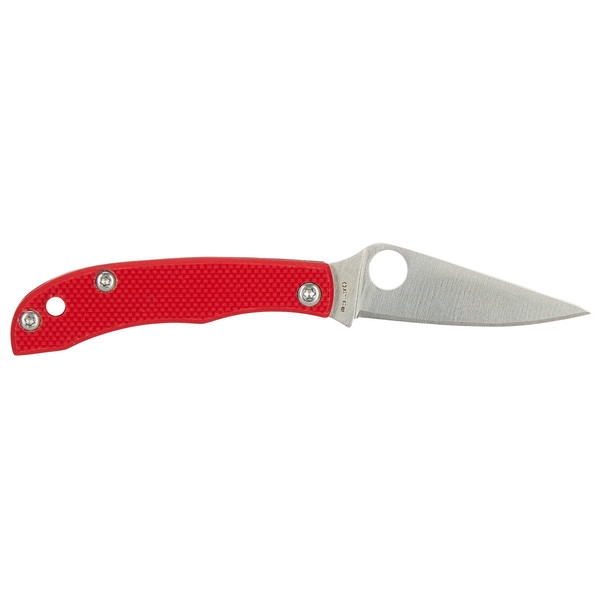 Spyderco HONEYBEE G10 RED PLAINEDGE - Klappmesser Ansicht 2