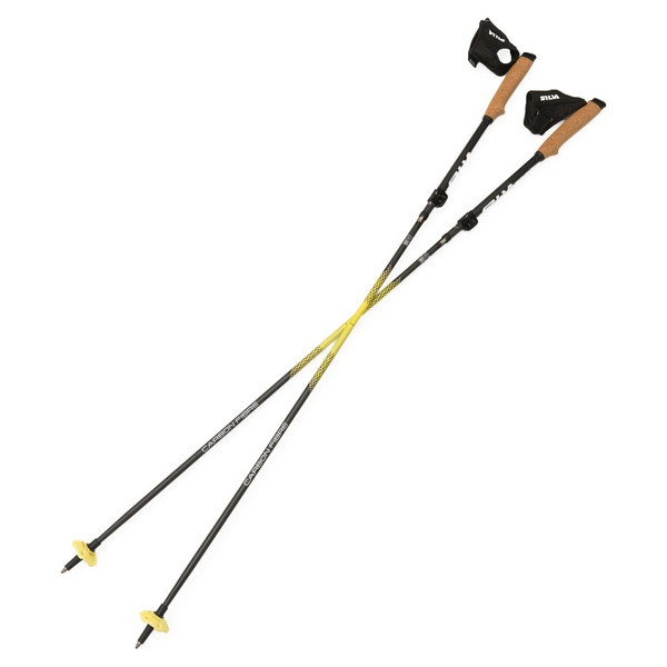 Silva RUNNING POLES CARBON Z ADJUSTABLE 120-140 CM - Trailrunning Stöcke Ansicht 1