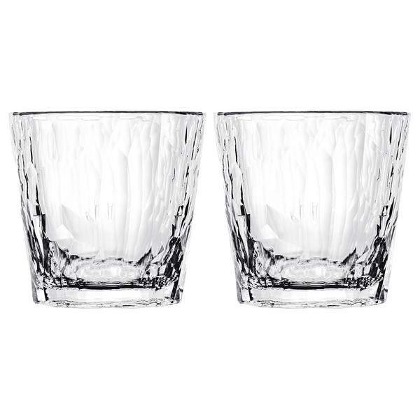 Koziol SUPERGLAS TRINKGLAS 250ML CLUB NO. 22 SET OF 2 - Campinggeschirr Ansicht 1
