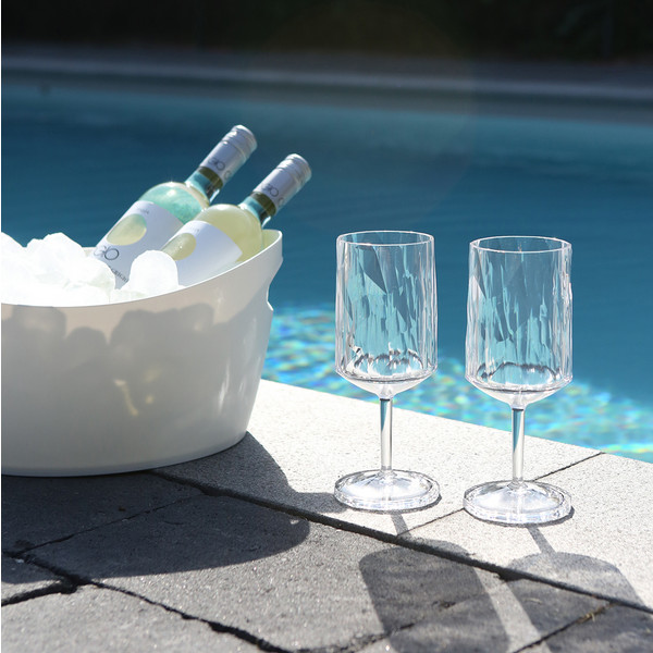 Koziol SUPERGLAS WEINGLAS 300ML CLUB NO. 4 SET OF 2 - Campinggeschirr Ansicht 9