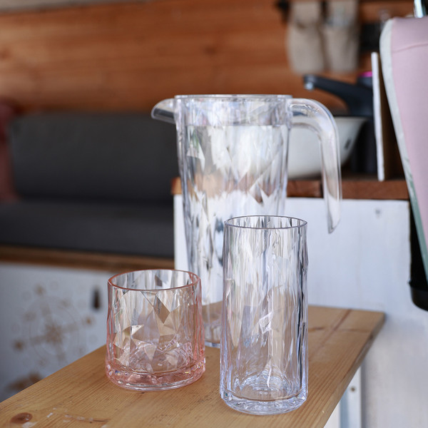 Koziol SUPERGLAS TRINKGLAS 300ML CLUB NO. 8 SET OF 2 - Campinggeschirr Ansicht 7