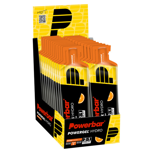 PowerBar PB POWERGEL HYDRO ORANGE (67MLX24) PACKAGE - Energiedrink Ansicht 1