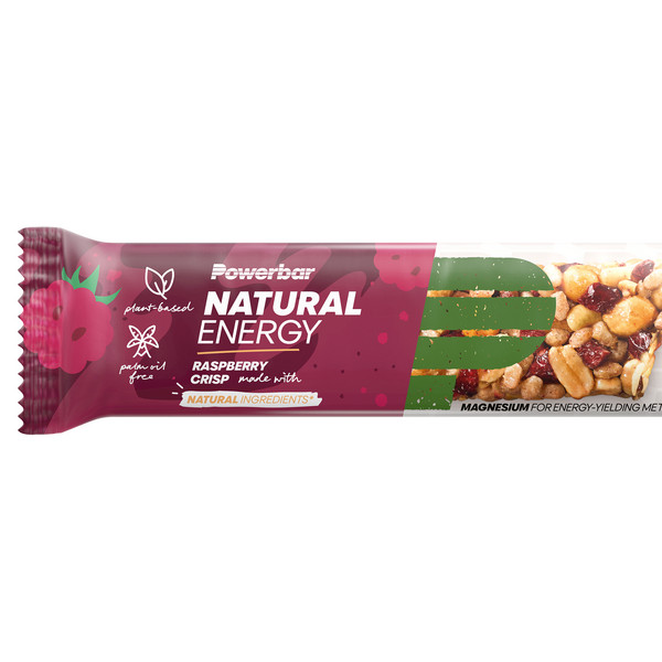 PowerBar PB NATURAL ENERGY RASPB CRISP (40GX18) PACKAGE - Müsliriegel Ansicht 2