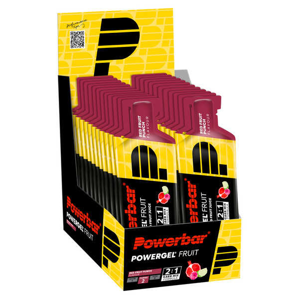 PowerBar PB POWERGEL FRUIT RED FRUIT (41GX24) PACKAGE - Energiedrink Ansicht 1