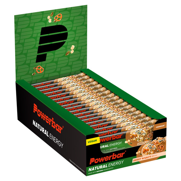 PowerBar PB NATURAL ENERGY SWEET-SALTY (40GX18) PACKAGE - Müsliriegel Ansicht 1