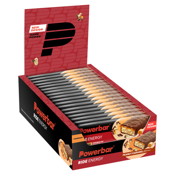 PowerBar PB RIDE ENERGY PEANUT-CARAM (55GX18) PACKAGE - Energieriegel Ansicht 1
