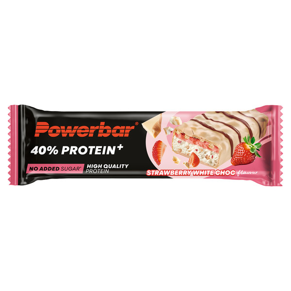 PowerBar PB PROTEIN 40% CRISP LS STRAWB WHITECHOC (40GX12) PACKAGE - Energieriegel Ansicht 2