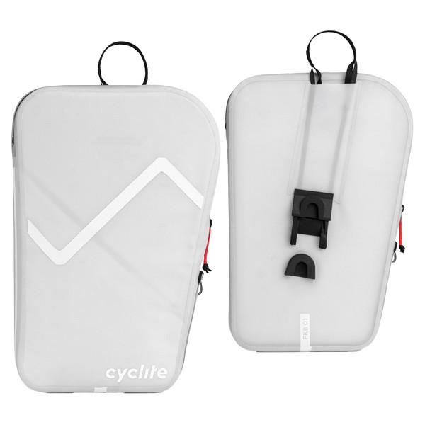 FORK BAG / 01 SET - Fahrradtaschen-LIGHT GREY