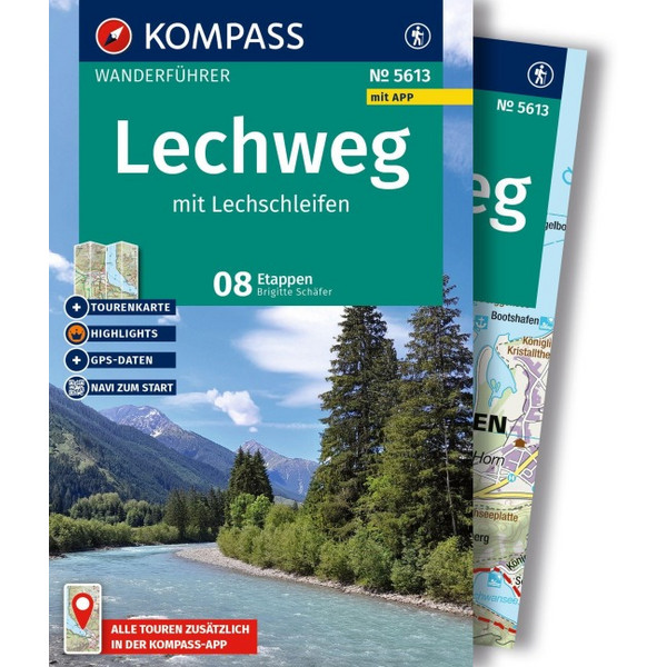 WANDERFÜHRER LECHWEG MIT LECHSCHLEIFEN, 16 TOUREN