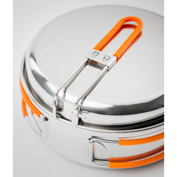GSI GLACIER STAINLESS 1 PERSON MESS KIT - Kochutensilien Ansicht 3