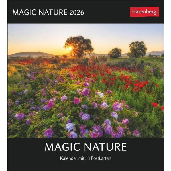 NATURE POSTKARTENKALENDER 2026