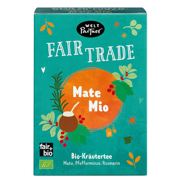 WeltPartner MATE MIO KRÄUTERTEE BIO TEEBEUTEL Ansicht 1