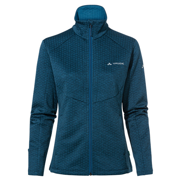 WOMEN'S SKOMER HIKING SC JACKET Damen - Fleecejacke-DARK SEA