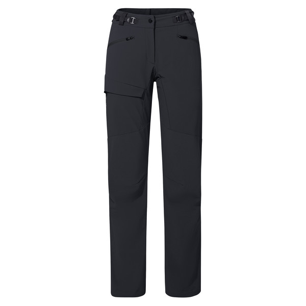 WOMEN'S CROZ PANTS III Damen - Softshellhose-BLACK