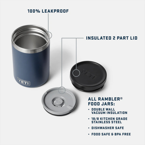 Yeti Coolers RAMBLER 16 OZ FOOD JAR - Thermobehälter Ansicht 6