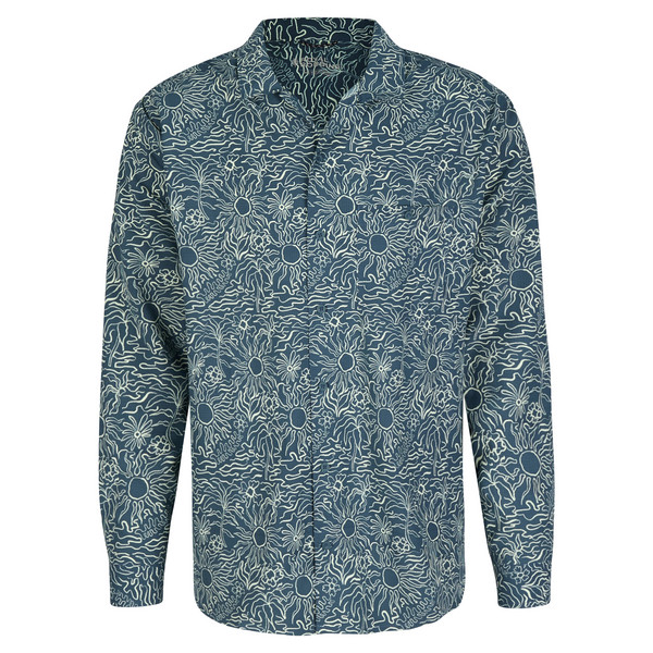 M SALATHE SUN SHIRT L/S Herren - Outdoor Hemd-ORION BLUE SOLAR PT