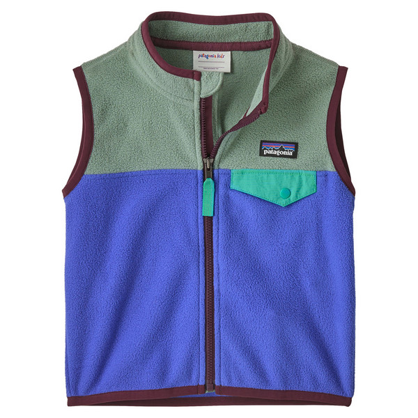BABY MICRO D SNAP-T VEST Unisex - Weste-FITZ ROY MASSIF: EDDY BLUE