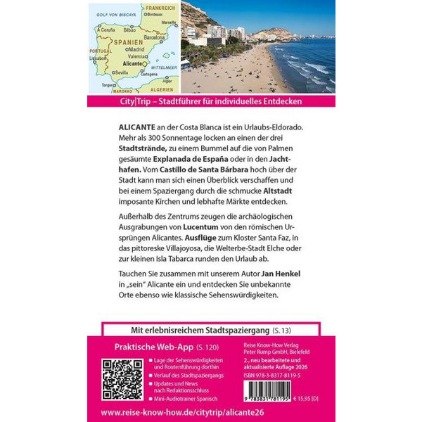 REISE KNOW-HOW CITYTRIP ALICANTE - Reiseführer Ansicht 2
