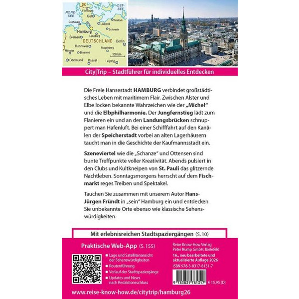 REISE KNOW-HOW CITYTRIP HAMBURG - Reiseführer Ansicht 2