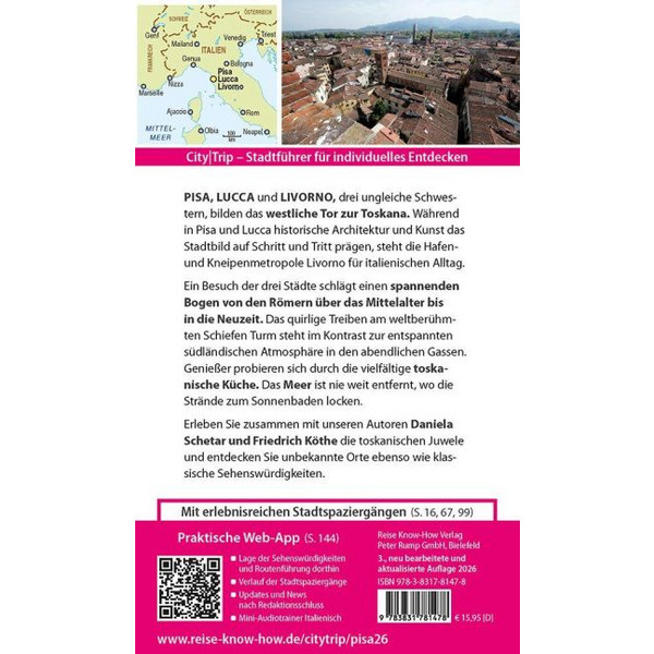 REISE KNOW-HOW CITYTRIP PISA, LUCCA, LIVORNO - Reiseführer Ansicht 2