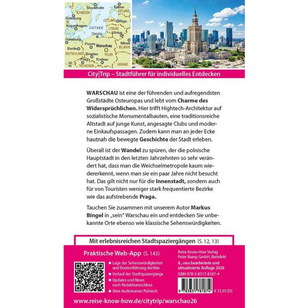 REISE KNOW-HOW CITYTRIP WARSCHAU - Reiseführer Ansicht 2