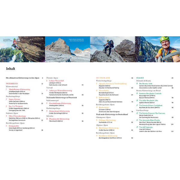 DIE ULTIMATIVEN KLETTERSTEIGE IN DEN ALPEN - Kletterführer Ansicht 2
