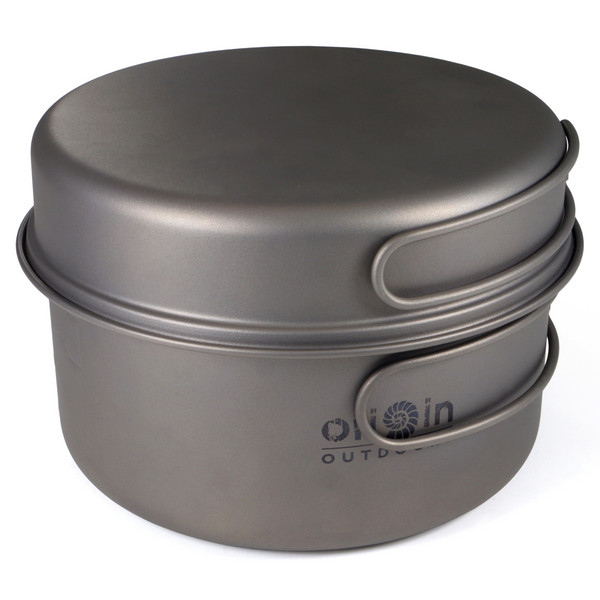 Origin Outdoors CAMPING KOCHSET TITAN - Kochtopf Ansicht 2