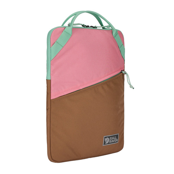 VARDAG LAPTOP SLEEVE 16" Unisex - Laptophülle-POPPY PINK-KHAKI DUST