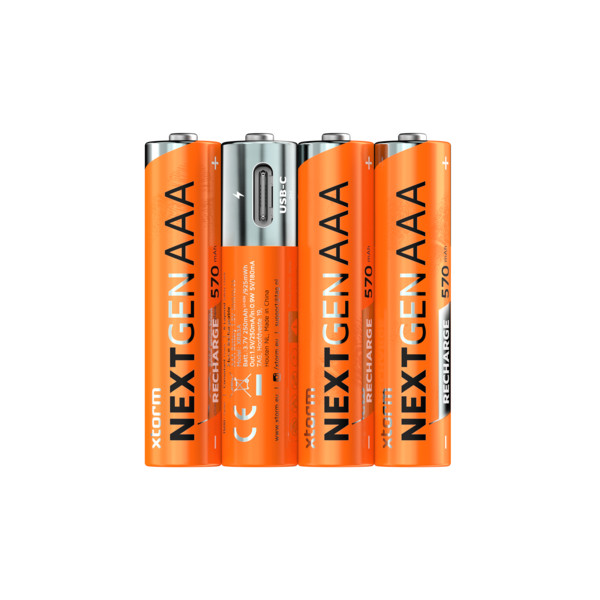 NEXTGEN AAA BATTERIES USB-C RECHARGEABLE - 4 - Akkus